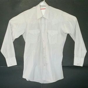 Ely Cattleman Shirts - Ely Cattleman Western Shirt Pearl Snap Buttons EUC Ely Cattleman Shirts - Ely Cattleman Western Shirt Pearl Snap Buttons EUC